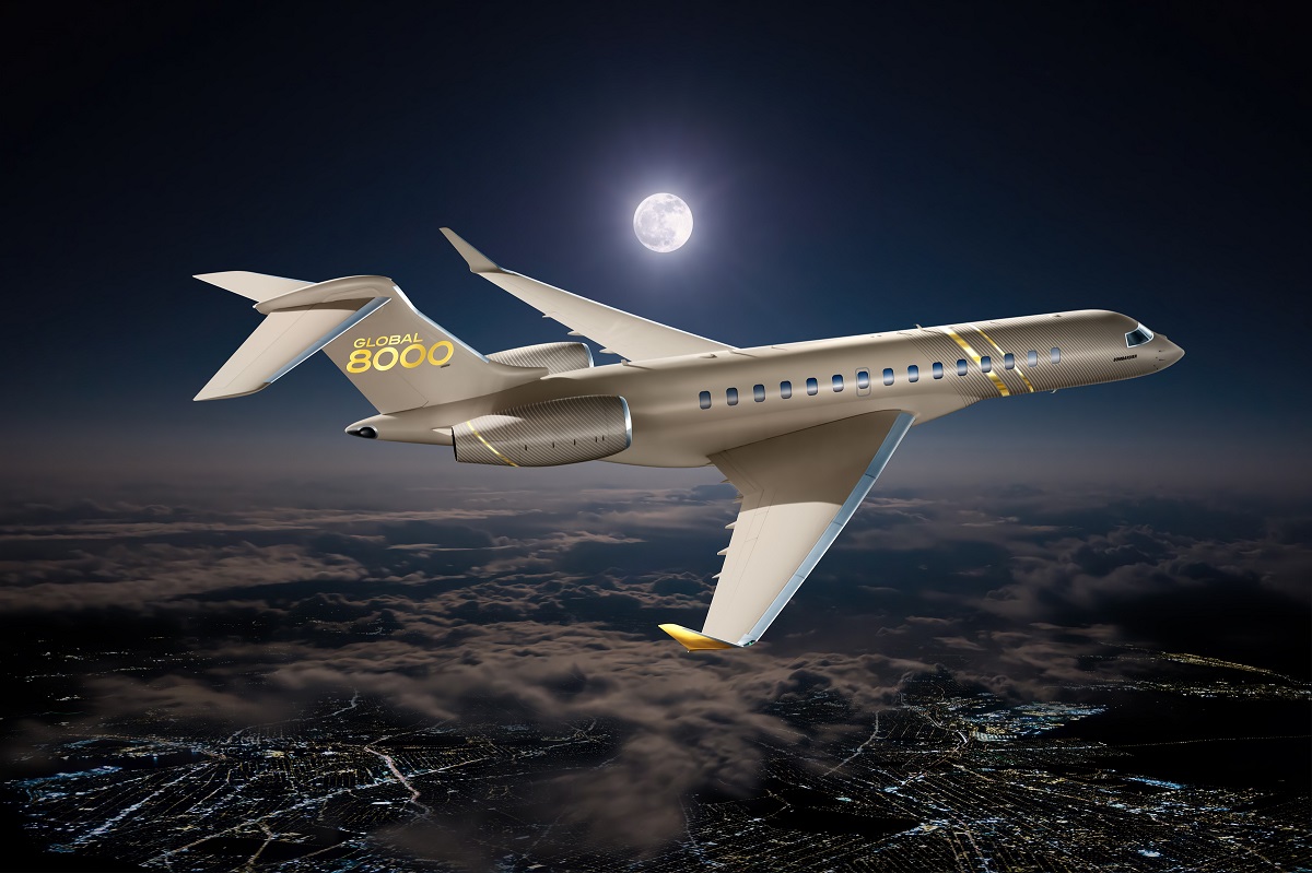 Bombardier presents the new Global 8000 aircraft