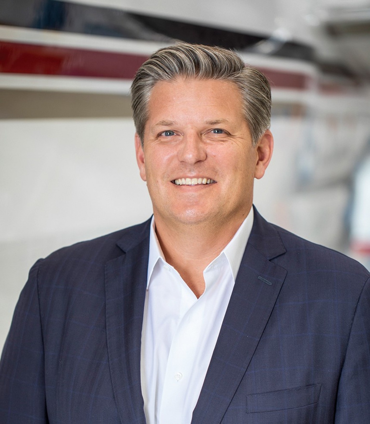 Patrick Gallagher, NetJets’ President of Sales, Service and Marketing