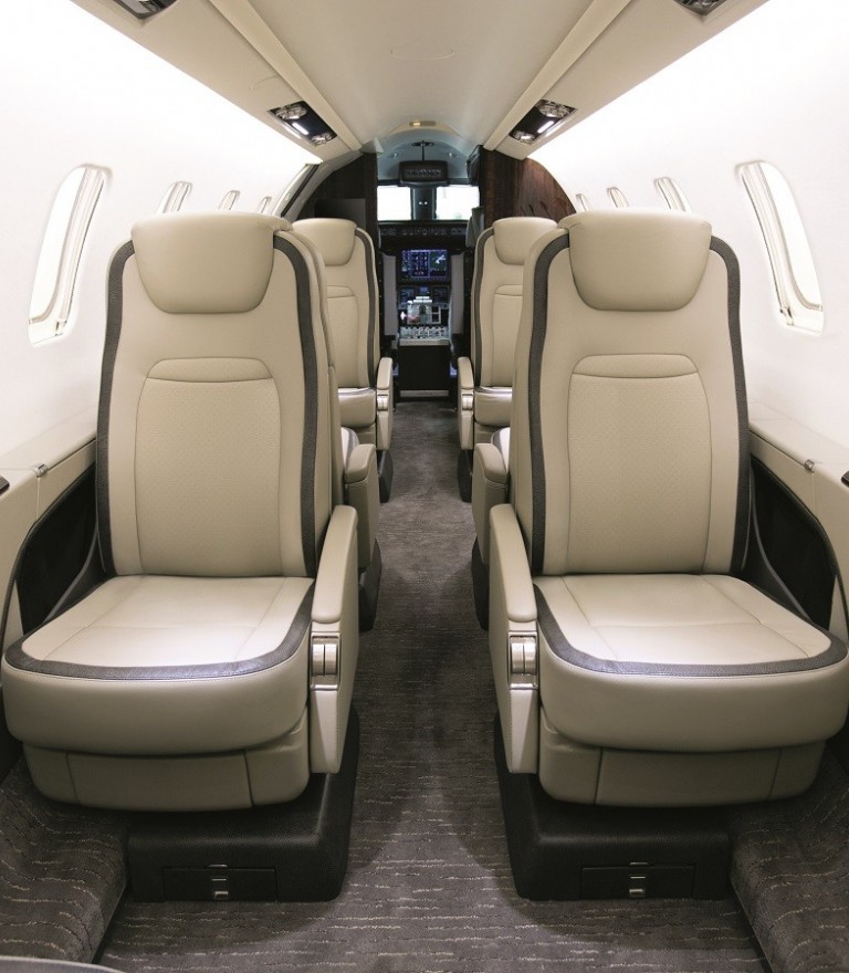 Inside The Learjet 75 Bombardier Business Aircraft