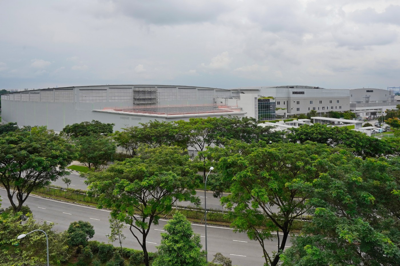 Singapore Service Centre Exterior Aerial view