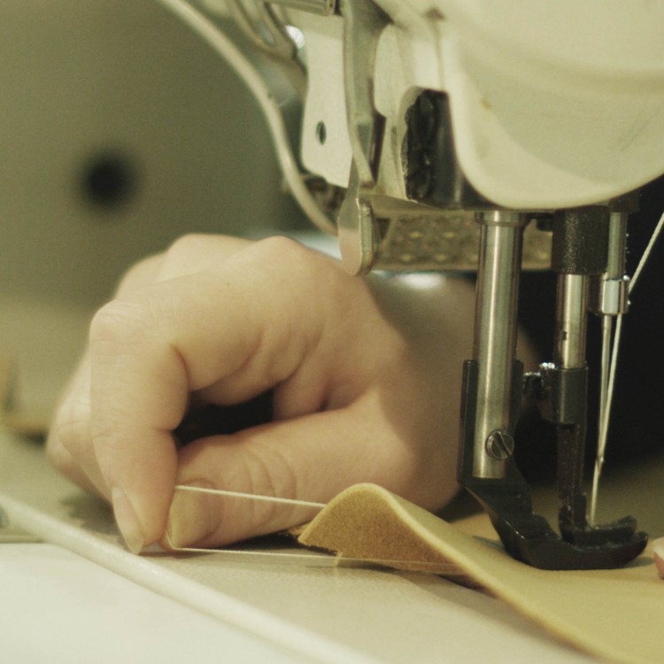 Leather sewing