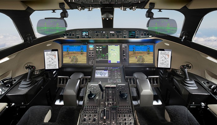 Bombardier Vision flight deck