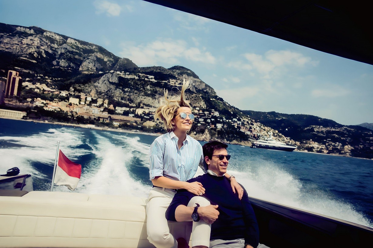 Toto et Susie Wolff à Monaco (photo gracieuseté de Susie Wolff)