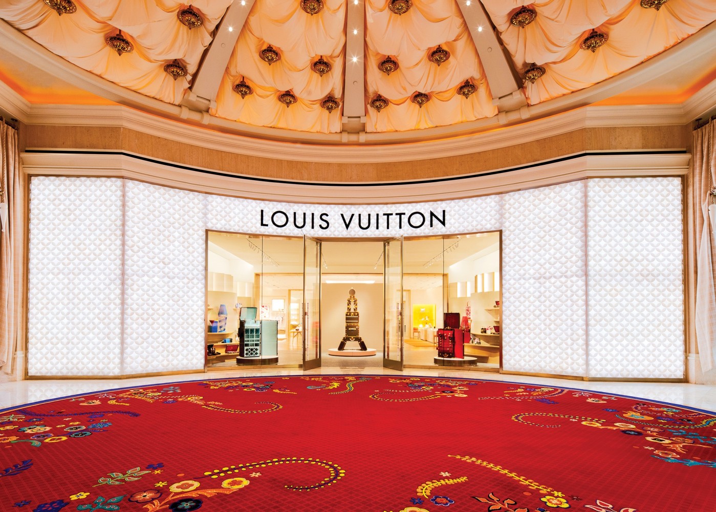 La plus grande boutique Louis Vuitton du monde.